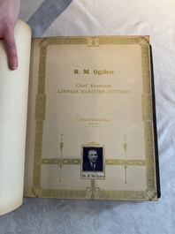 'The Great International Golden Book': portraits of distinguished Chinese and foreign residents, dated 1938
