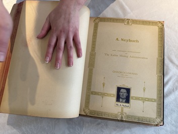 'The Great International Golden Book': portraits of distinguished Chinese and foreign residents, dated 1938