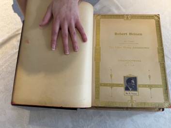 'The Great International Golden Book': portraits of distinguished Chinese and foreign residents, dated 1938