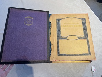 'The Great International Golden Book': portraits of distinguished Chinese and foreign residents, dated 1938
