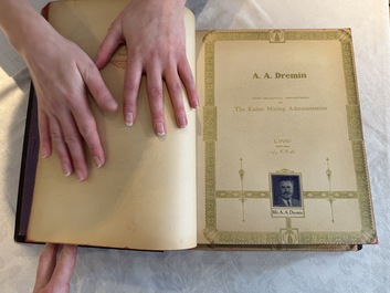 'The Great International Golden Book': portraits of distinguished Chinese and foreign residents, dated 1938