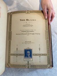 'The Great International Golden Book': portraits of distinguished Chinese and foreign residents, dated 1938