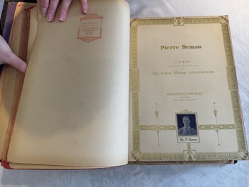 'The Great International Golden Book': portraits of distinguished Chinese and foreign residents, dated 1938