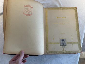 'The Great International Golden Book': portraits of distinguished Chinese and foreign residents, dated 1938