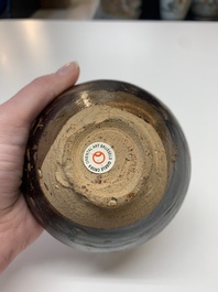 A Chinese Jizhou tortoiseshell-glazed tea bowl, Southern Song