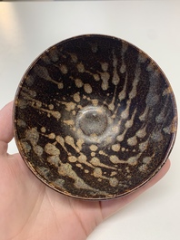 A Chinese Jizhou tortoiseshell-glazed tea bowl, Southern Song