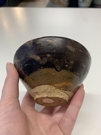 A Chinese Jizhou tortoiseshell-glazed tea bowl, Southern Song