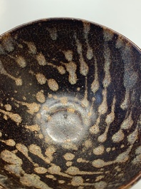 A Chinese Jizhou tortoiseshell-glazed tea bowl, Southern Song