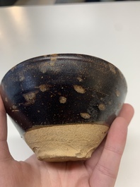 A Chinese Jizhou tortoiseshell-glazed tea bowl, Southern Song