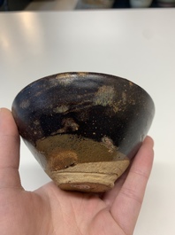 A Chinese Jizhou tortoiseshell-glazed tea bowl, Southern Song