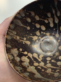 A Chinese Jizhou tortoiseshell-glazed tea bowl, Southern Song