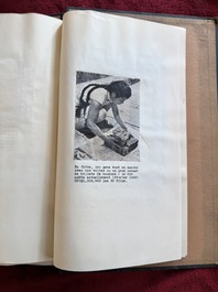 A photo album with sights and landmarks in China by staff of the Belgian Embassy, 20th C.