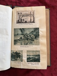 A photo album with sights and landmarks in China by staff of the Belgian Embassy, 20th C.
