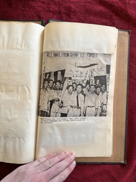 A photo album with sights and landmarks in China by staff of the Belgian Embassy, 20th C.