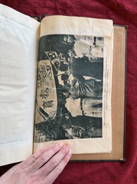 A photo album with sights and landmarks in China by staff of the Belgian Embassy, 20th C.