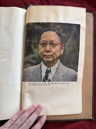 A photo album with sights and landmarks in China by staff of the Belgian Embassy, 20th C.