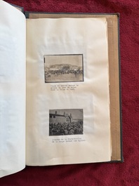 A photo album with sights and landmarks in China by staff of the Belgian Embassy, 20th C.