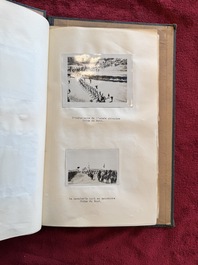 A photo album with sights and landmarks in China by staff of the Belgian Embassy, 20th C.