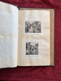 A photo album with sights and landmarks in China by staff of the Belgian Embassy, 20th C.