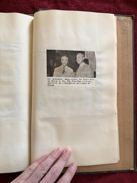 A photo album with sights and landmarks in China by staff of the Belgian Embassy, 20th C.