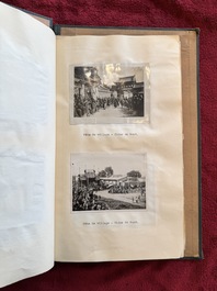 A photo album with sights and landmarks in China by staff of the Belgian Embassy, 20th C.