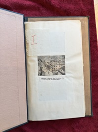 A photo album with sights and landmarks in China by staff of the Belgian Embassy, 20th C.