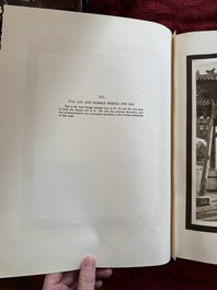 D. Mennie and P. Weale: 'The Pageant of Peking', Shanghai, dated Feb. 1922