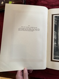D. Mennie and P. Weale: 'The Pageant of Peking', Shanghai, dated Feb. 1922