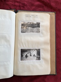 A photo album with sights and landmarks in China by staff of the Belgian Embassy, 20th C.
