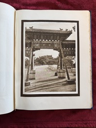 D. Mennie and P. Weale: 'The Pageant of Peking', Shanghai, dated Feb. 1922