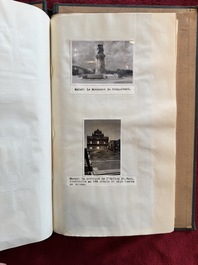 A photo album with sights and landmarks in China by staff of the Belgian Embassy, 20th C.
