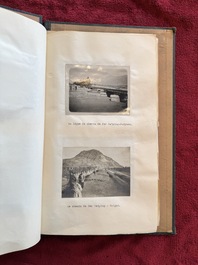 A photo album with sights and landmarks in China by staff of the Belgian Embassy, 20th C.