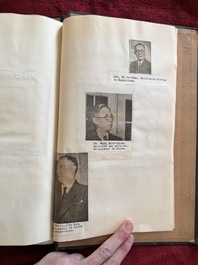 A photo album with sights and landmarks in China by staff of the Belgian Embassy, 20th C.
