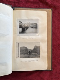 A photo album with sights and landmarks in China by staff of the Belgian Embassy, 20th C.