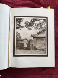 D. Mennie and P. Weale: 'The Pageant of Peking', Shanghai, dated Feb. 1922