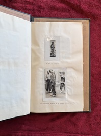 A photo album with sights and landmarks in China by staff of the Belgian Embassy, 20th C.