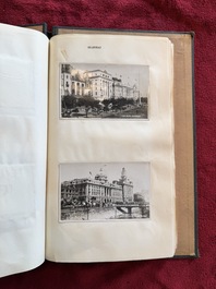 A photo album with sights and landmarks in China by staff of the Belgian Embassy, 20th C.