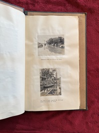 A photo album with sights and landmarks in China by staff of the Belgian Embassy, 20th C.