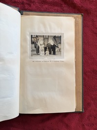 A photo album with sights and landmarks in China by staff of the Belgian Embassy, 20th C.