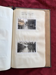 A photo album with sights and landmarks in China by staff of the Belgian Embassy, 20th C.