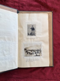 A photo album with sights and landmarks in China by staff of the Belgian Embassy, 20th C.
