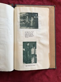A photo album with sights and landmarks in China by staff of the Belgian Embassy, 20th C.