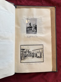 A photo album with sights and landmarks in China by staff of the Belgian Embassy, 20th C.