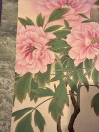 Yu Fei'an 于非闇 (1889-1959): 'Peony and butterfly', ink and colour on paper