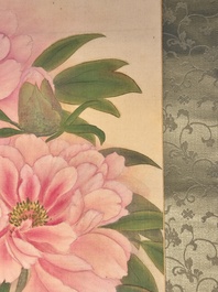 Yu Fei'an 于非闇 (1889-1959): 'Peony and butterfly', ink and colour on paper