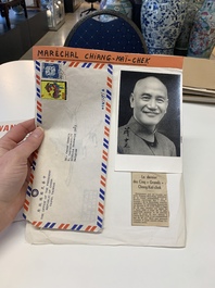 A collection of documents, letters and books relating to Chiang Kai-shek 蔣介石, 20th C.