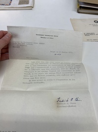 A collection of documents, letters and books relating to Chiang Kai-shek 蔣介石, 20th C.