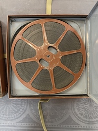 'La Grande Muraille' (The Great Wall) part 1 on 16mm film, with set photographs and original mailing case, dated 1948