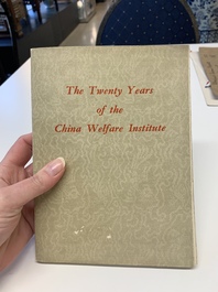 A collection of documents, letters and books relating to Soong Ching-ling 宋庆龄, 20th C.