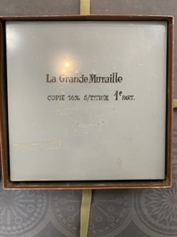 'La Grande Muraille' (The Great Wall) part 1 on 16mm film, with set photographs and original mailing case, dated 1948